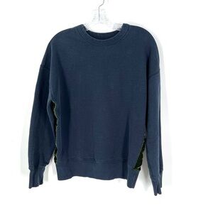 Bellerose Womens Size S Navy Blue Crewneck Sweater